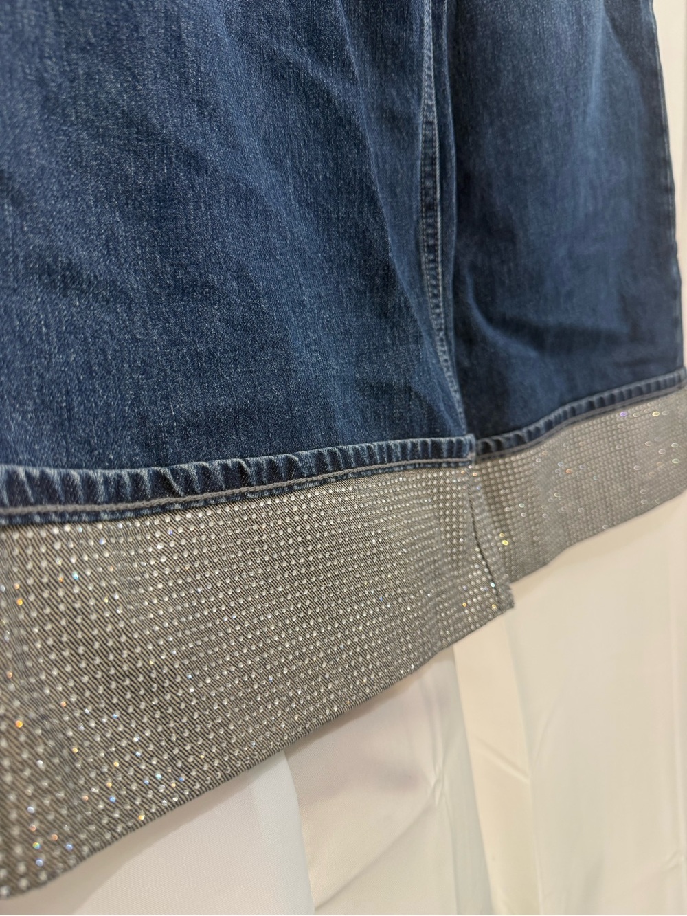 rag & bone Jewel Cuff Wide-Leg High-Rise Jeans - Picture 4 of 5